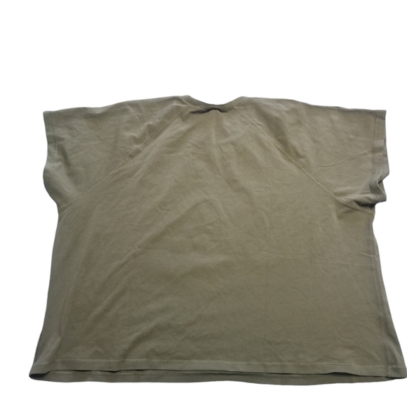 NEW! SKIMS New Vintage Raglan Shirt Top Army Green Tshirt 4X - Picture 3 of 5